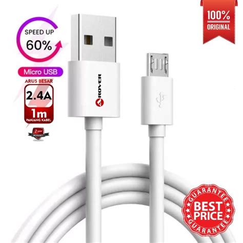 Kabel Data Fast Charger 1 Meter Micro Usb Type C Original