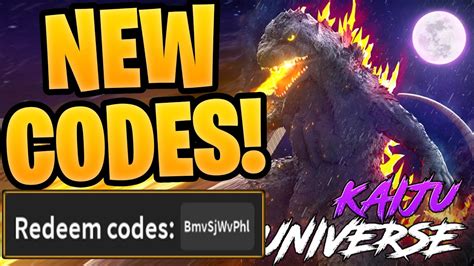 Kaiju Universe Codes - Roblox - June 2023 -