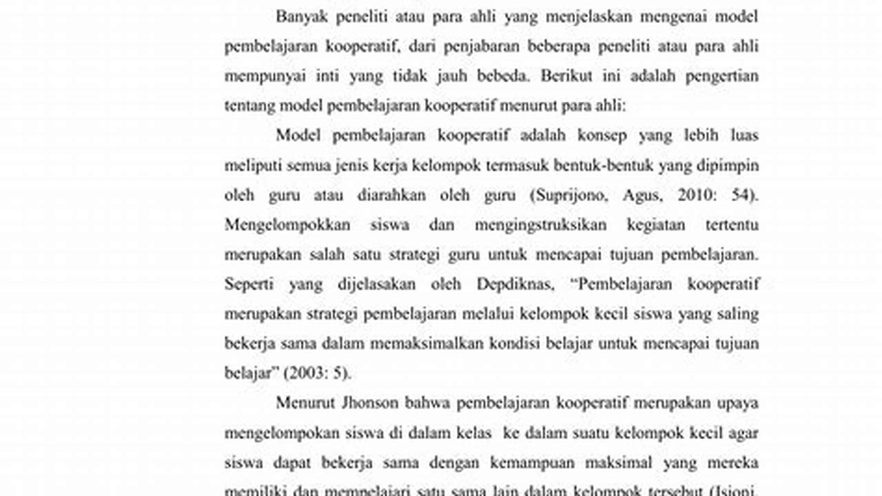 Kajian Pustaka Contoh