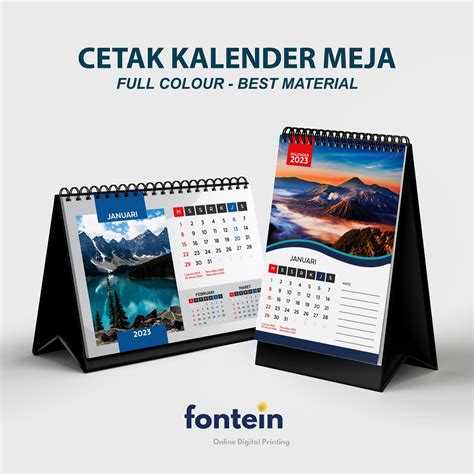 Kalender Meja