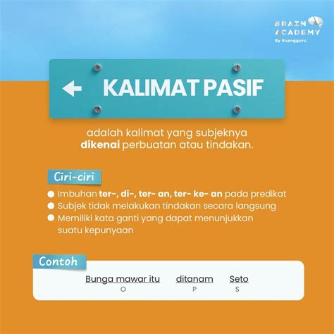 Kalimat Pasif Indonesia