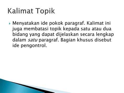 Kalimat Topik