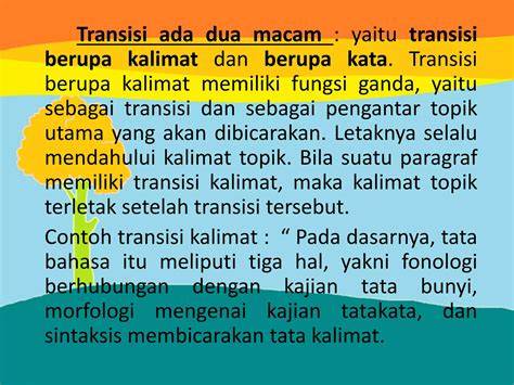 Kalimat Transisi 2