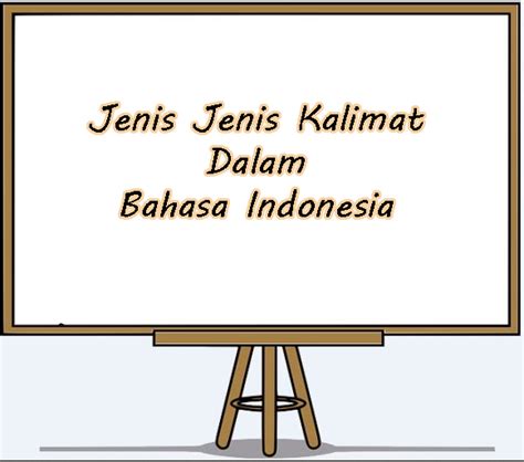 Kalimat dalam Bahasa Indonesia