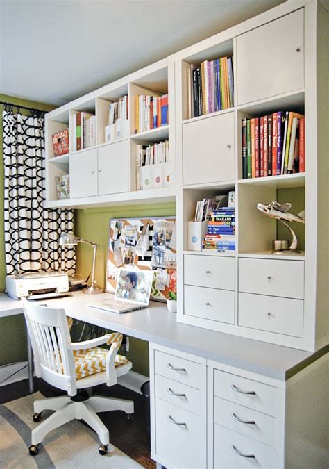 Organizing Your Home Office With The Ikea Kallax Shelf For The Ikea
