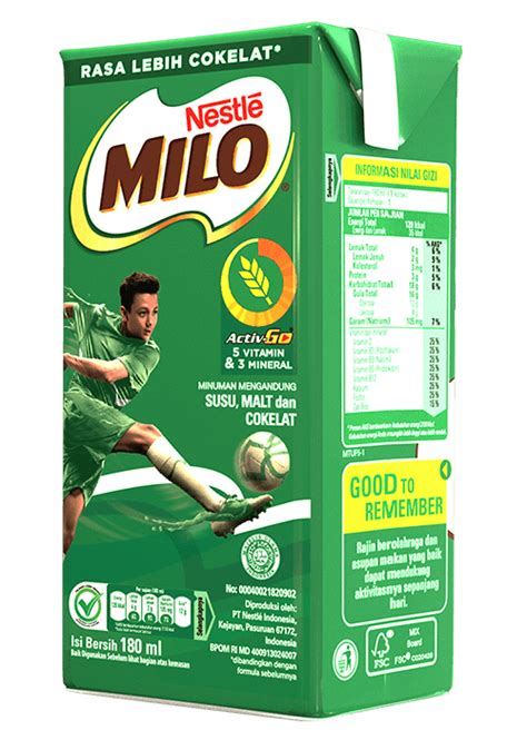 Kalori Latte Dan Milo