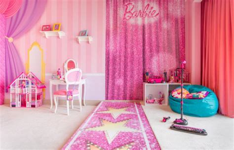 Contoh Desain Kamar Tidur Anak Perempuan Cantik Tema Barbie