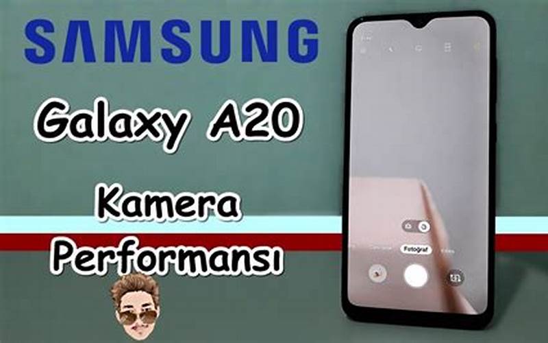 Kamera Samsung A20