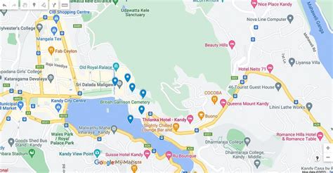 Kandy map