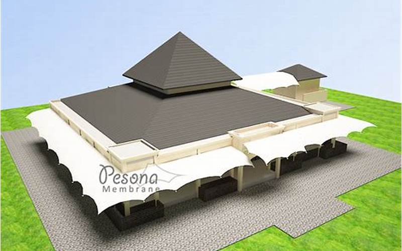 Kanopi Membrane Masjid - A Modern Solution For Mosque Roofing In Indonesia