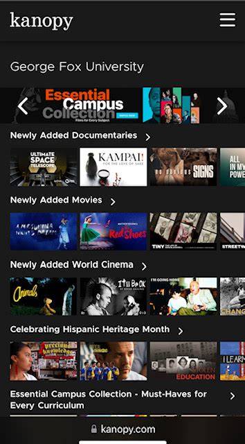 Kanopy Streaming App