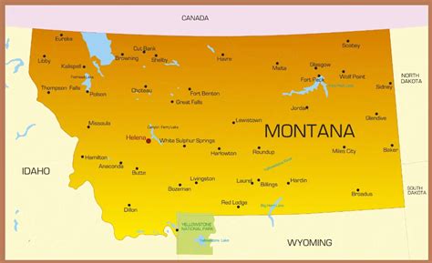 Kansas City Montana Map