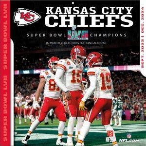 Kansas City Chiefs Desk Calendar