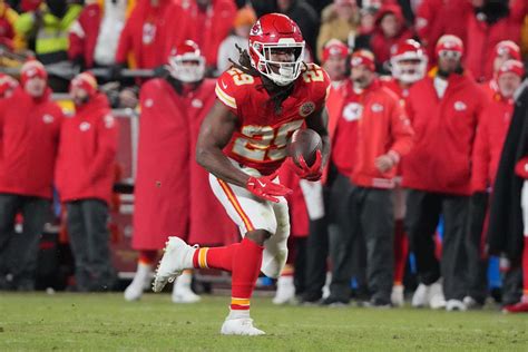 Kansas City Chiefs Running Back Depth Chart