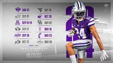 Experience Wildcat Pride: Unveiling the Highly Anticipated Kansas State Football Schedule for 2022