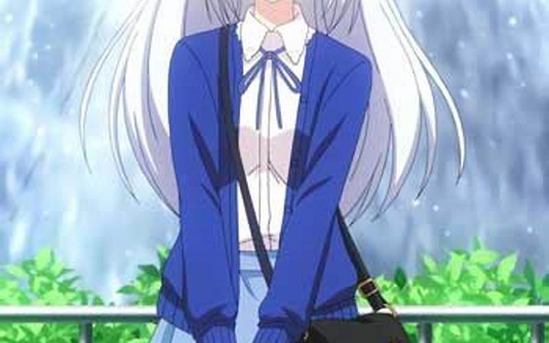 Karakter Anime Wanita Dengan Rambut Putih