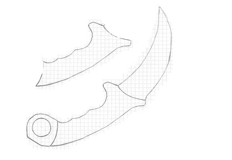 Karambit Knife Cut Out