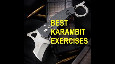 Karambit Knife Exercises