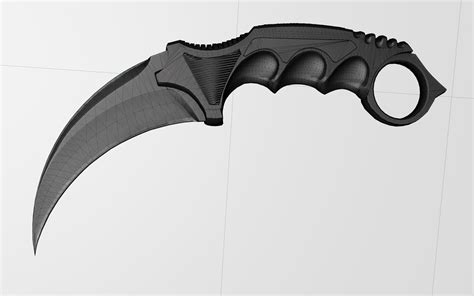 Karambit Knife Obj