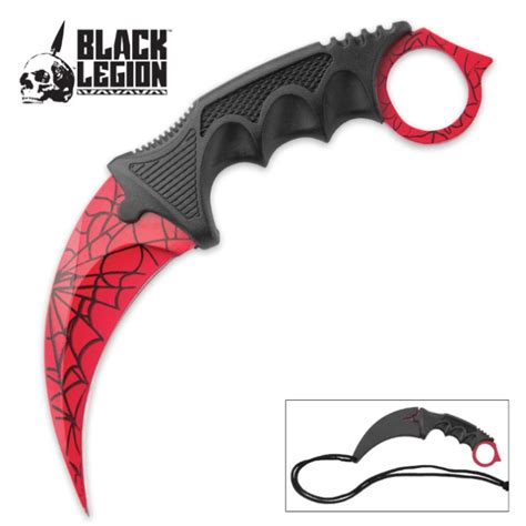 Karambit Knife Spider Web