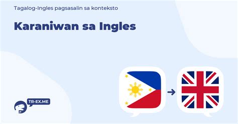 Karaniwan Meaning In Tagalog