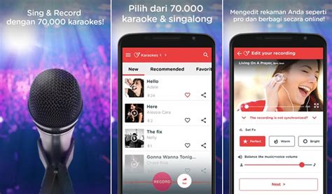 Karaoke Sing & Record Aplikasi Karaoke Android Terbaik Offline