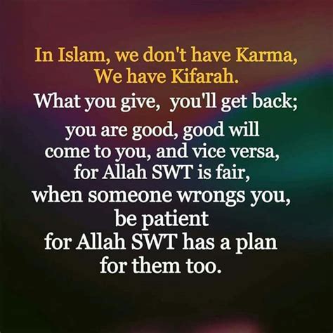 Karma In Islam Quotes