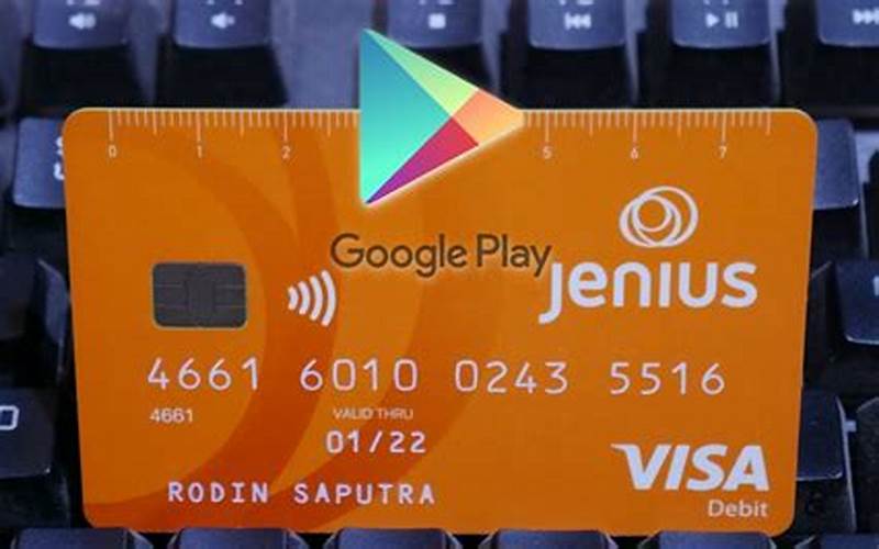 Kartu Kredit Atau Debit Google Play
