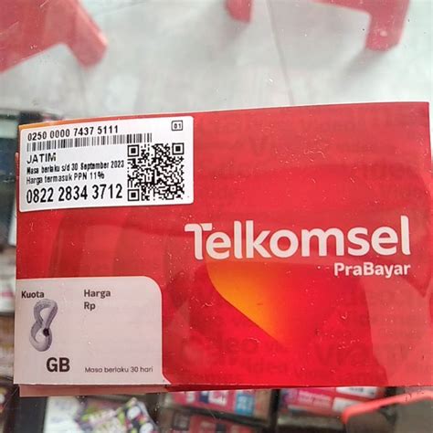 Kartu Perdana Telkomsel 0k EXP 30 JUNI 2024