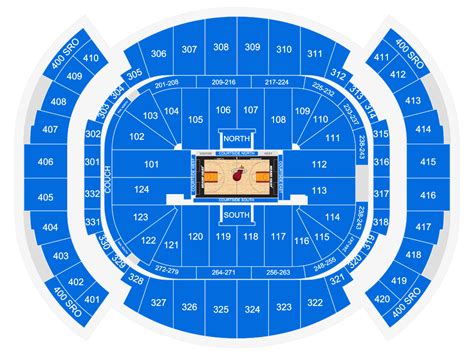 Kaseya Center Seating Chart With Rows