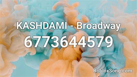 Kashdami - Public Roblox ID - Roblox music codes