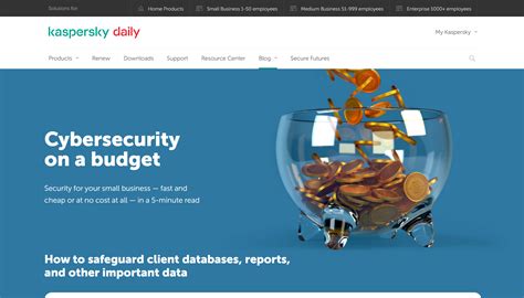 Kaspersky Cybersecurity On a Budget