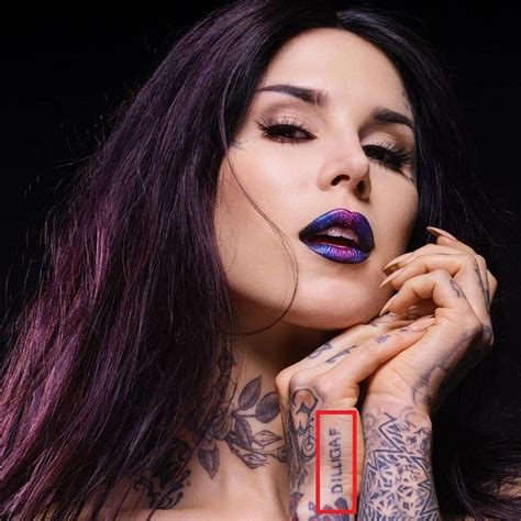 Kat Von D Tattoos On Her Body Celebrity Tattoos Female