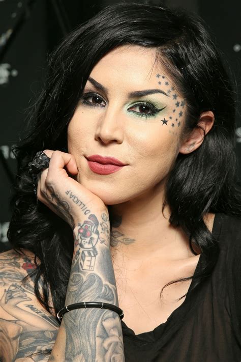 This photo of a face tattoo being covered up shows how Kat