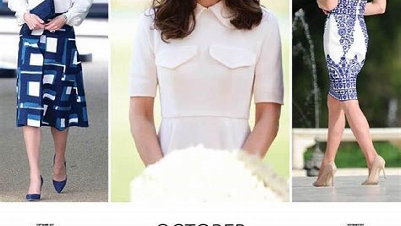 Kate Middleton Calendar 2024 - Pam Romona