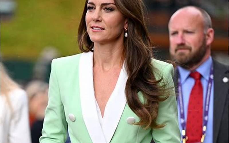 Kate Middleton'S Wimbledon Look