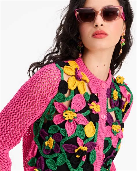 Kate Spade Crochet Cardigan