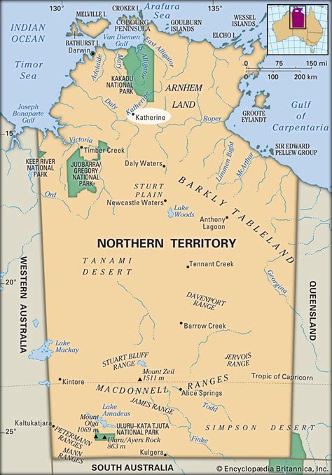 Katherine Northern Territory Map