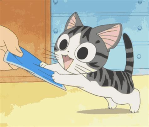 Kawaii Anime Cat GIFs