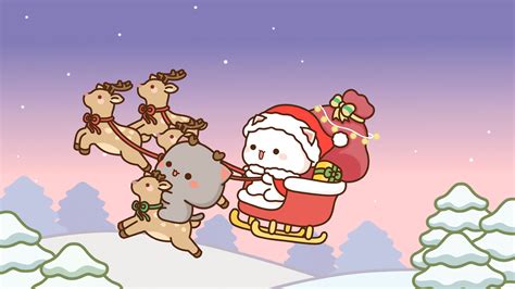 Kawaii Cute Christmas Wallpapers For Computer