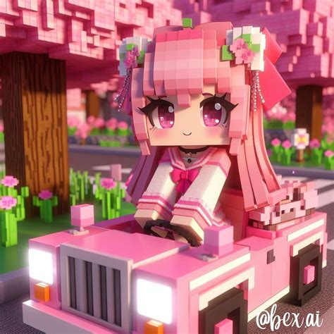Kawaii Minecraft Characters