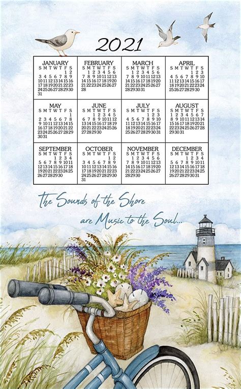 Kay Dee Designs Calendar Towels