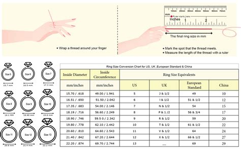 Kay Jewelers Size Chart
