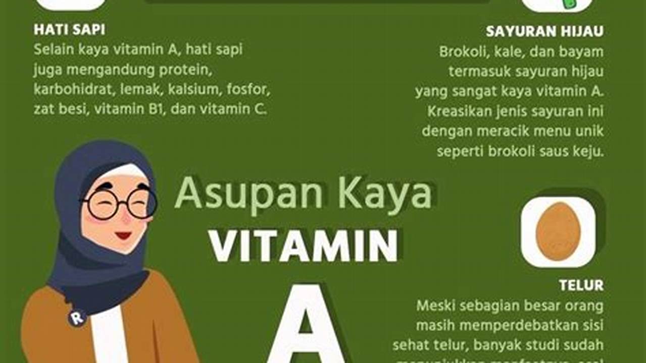 Kaya Vitamin A, Manfaat