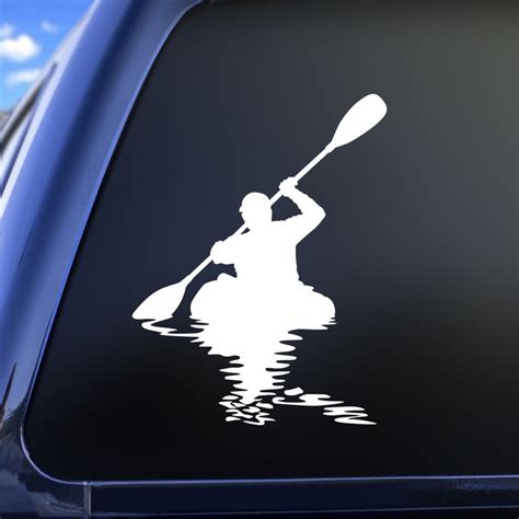 Kayak Car Window Stickers