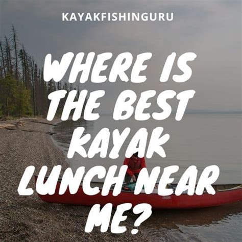 Kayak Launch Spot Breakdown