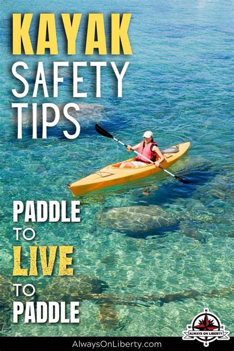 Kayak Paddle Board safety tips