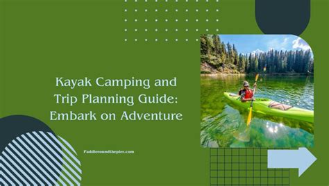 Kayak Tour Planning