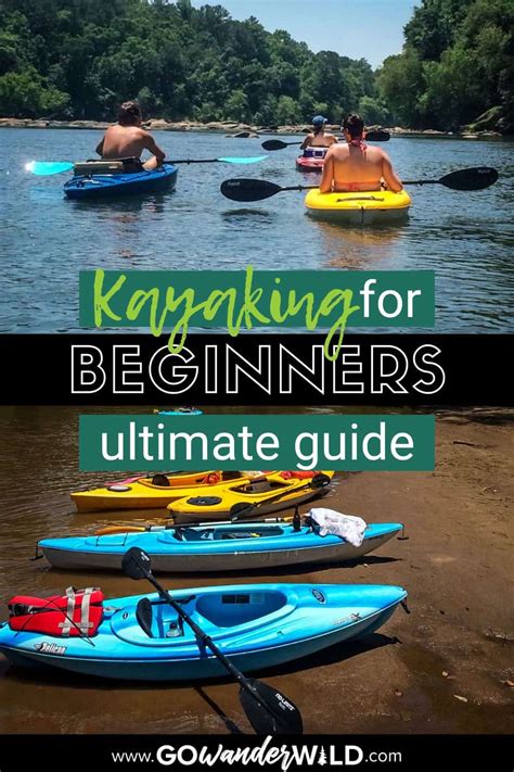 Kayak beginners