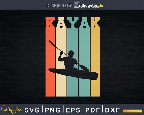 Download Kayaking Silhouettes DXF Files